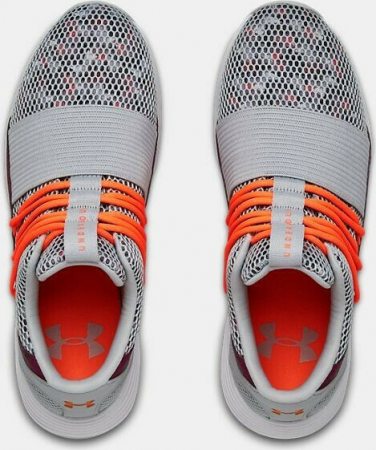 Pantofi sport femei Under Armour Breathe Lace gri/portocaliu 38.5 [2]