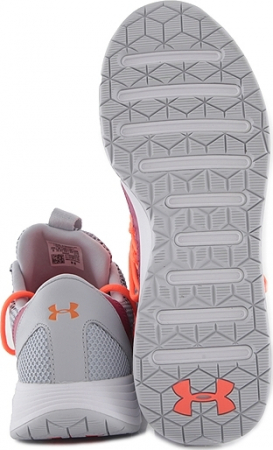 Pantofi sport femei Under Armour Breathe Lace gri/portocaliu 38.5 [3]