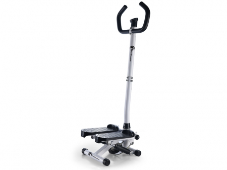 Stepper cu maner FitTronic S160M, afisaj, corzi elastice pentru antrenamentul bratelor [4]