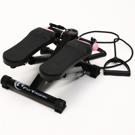 Stepper FitTronic S103, afisaj electronic, corzi pentru antrenarea bratelor [3]