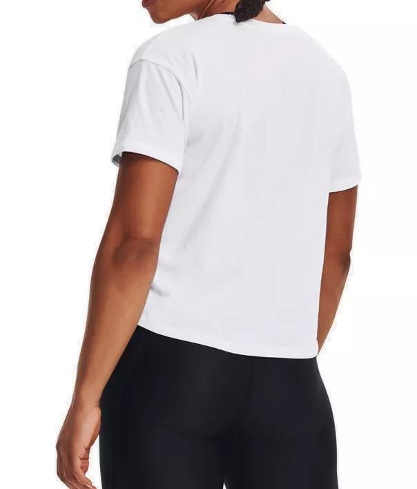 Tricou femei Under Armour Live Chroma Graphic Tee alb [1]