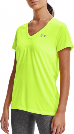 Tricou femei Under Armour Tech SSV-Solid galben [0]