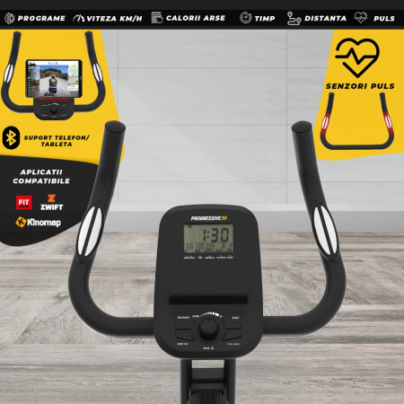 Bicicleta magnetica fitness pliabila Progressive XF100 [5]