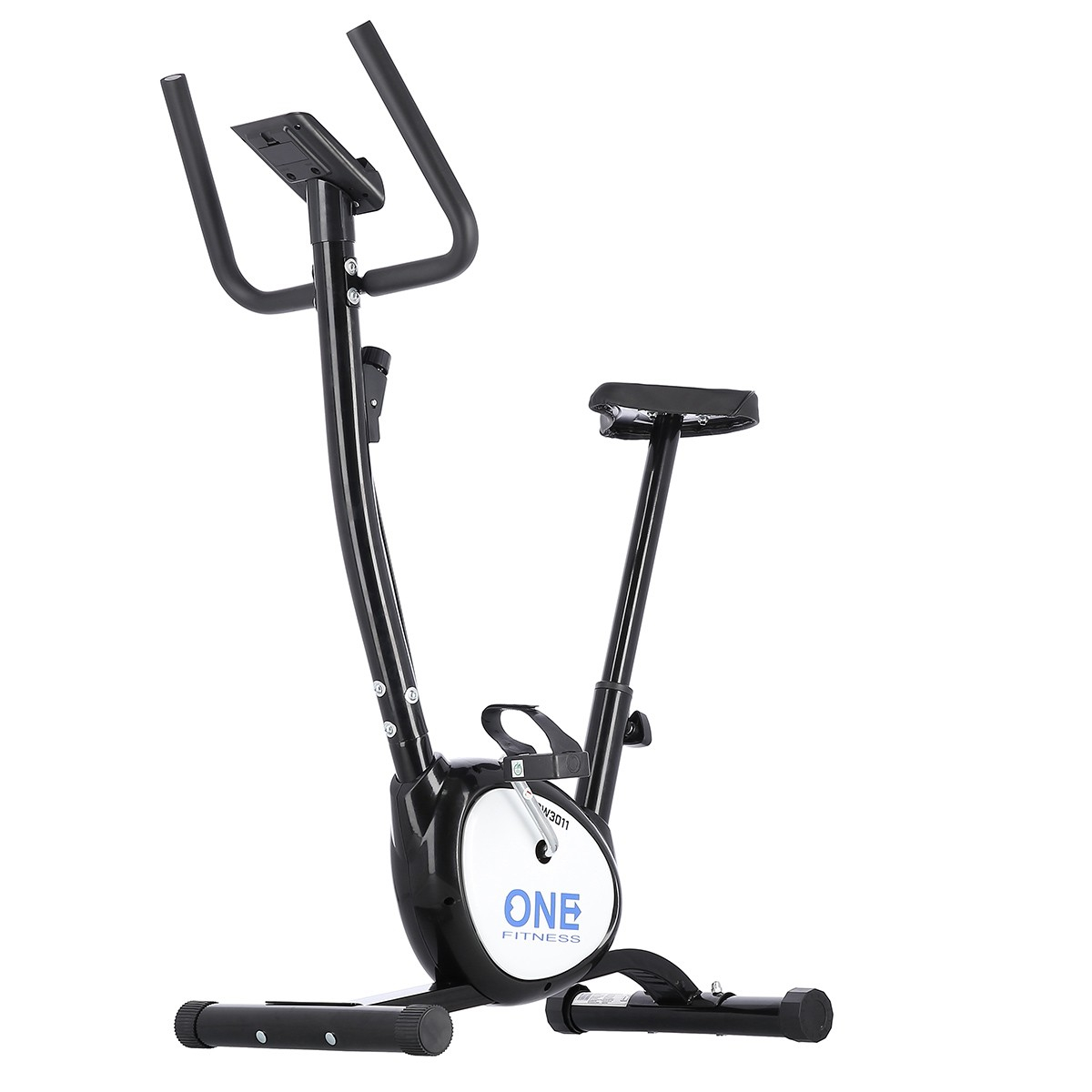 Bicicleta fitness mecanica HMS One RW3011 negru alb