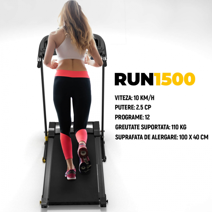 Banda de alergat electrica  RUN1500 PROGRESSIVE [3]