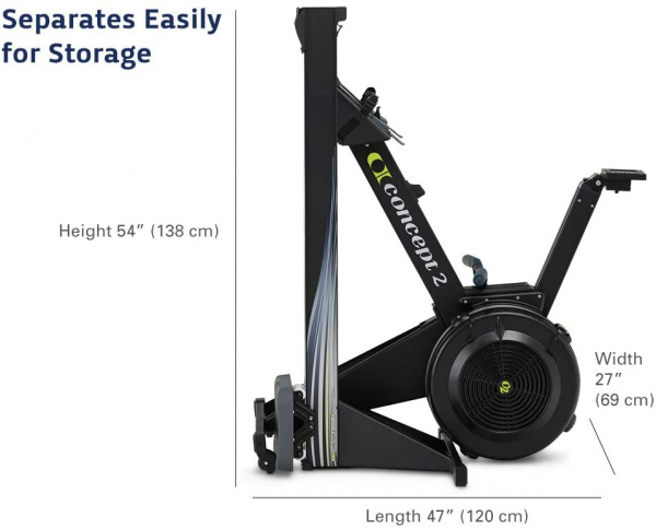Aparat de vaslit Rowerg Concept 2 [7]