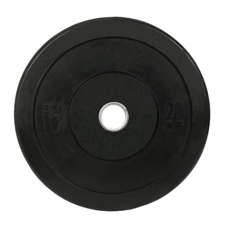 Greutate Cauciuc Bumper Plate SPORTMANN - 10 kg / 51 mm - Negru [1]