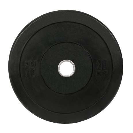Greutate Cauciuc Bumper Plate SPORTMANN - 15 kg / 51 mm - Negru [1]