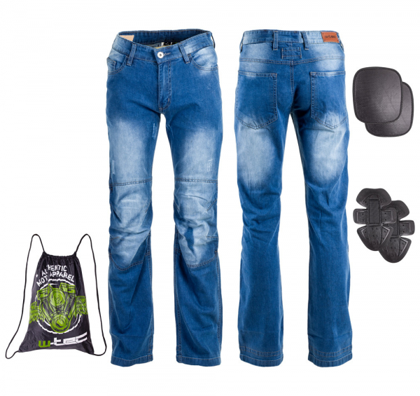 Pantaloni Moto Barbati Jeans W-TEC Shiquet [10]