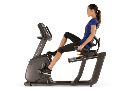 Bicicleta orizontala - Bicicleta fitness cu spatar MATRIX R30 XR