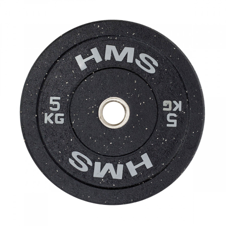 Greutate Bumper Plate 5 kg/51 mm HMS HTBR05-gri [0]