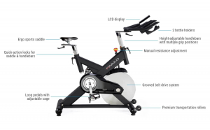Bicicleta indoor cycling CRS3 Finnlo by Hammer [8]