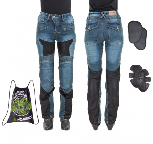 Pantaloni Moto Femei Jeans W-TEC Bolftyna [17]