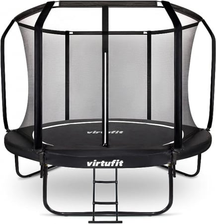 Trambulina copii VirtuFit PREMIUM cu plasa de siguranta si scara 366 cm [0]