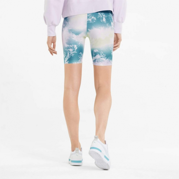 Crystal G. High Waist AOP 7 Tight Short [2]