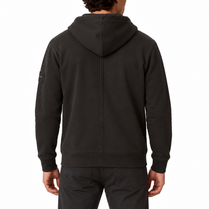 FELPA FRENCH TERRY FULL ZIP LOGO BADGE [2]