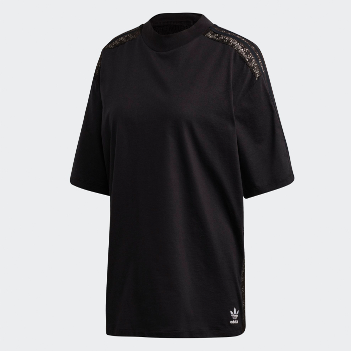 Lace Back Tee - Lace [3]