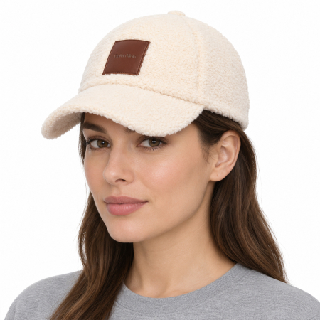 Femei - ALL OVER SHERPA W PATCH CAP - LV04F5096G-QYJ