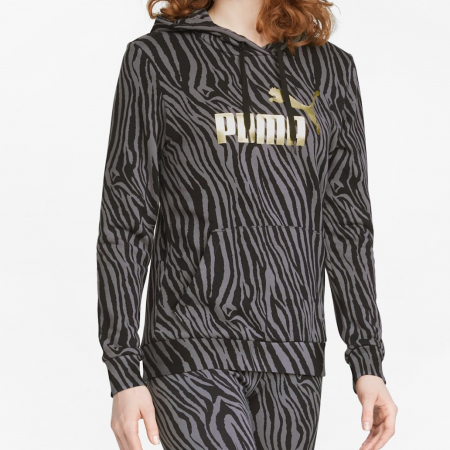 Femei - ESS+ Tiger AOP Hoodie TR - 848426-01