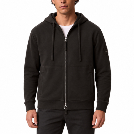 Bărbaţi - FELPA FRENCH TERRY FULL ZIP LOGO BADGE - LV04RJ202G-8MN
