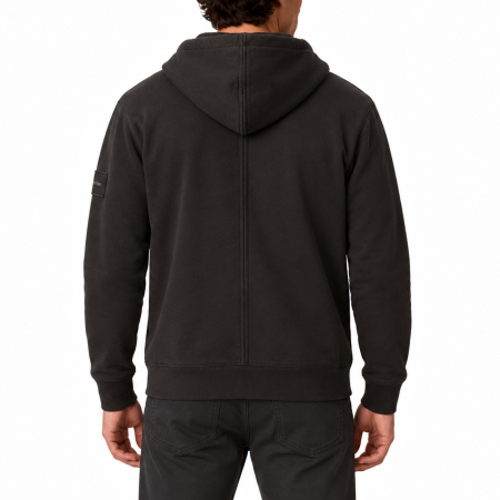 FELPA FRENCH TERRY FULL ZIP LOGO BADGE [1]