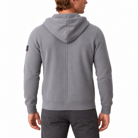 FELPA FRENCH TERRY FULL ZIP LOGO BADGE [1]