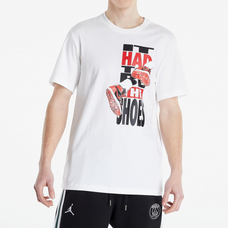 Îmbrăcăminte - M J THE SHOES SS CREW - DH8952-100