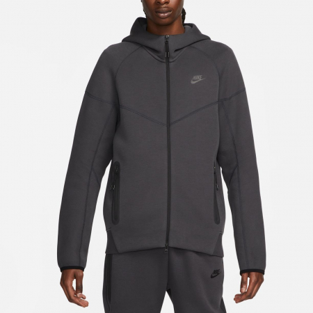 Bărbaţi - M NK TECH FLC FZ WR HOODIE - FB7921-060