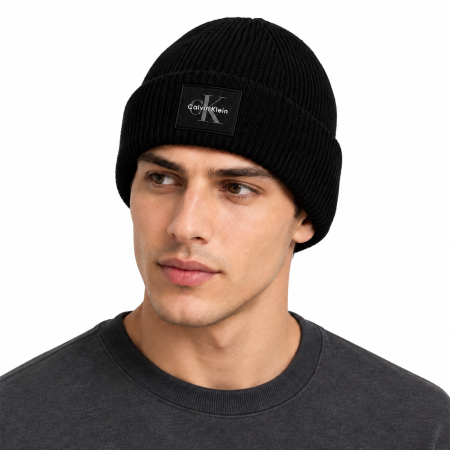 Accesorii - MONO LOGO PATCH RIB BEANIE - LV04D8096G-UB1