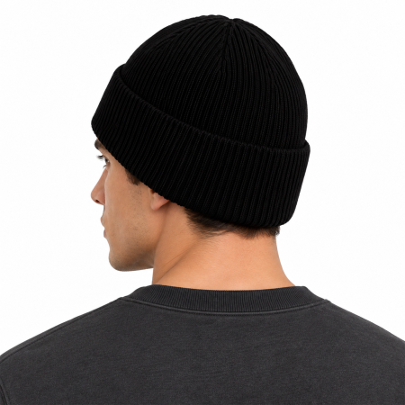 MONO LOGO PATCH RIB BEANIE [1]
