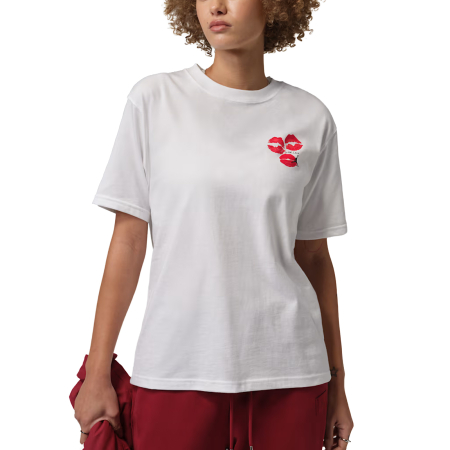 Îmbrăcăminte - W J FLT SS GF GFX TEE KISS - IF0797-100