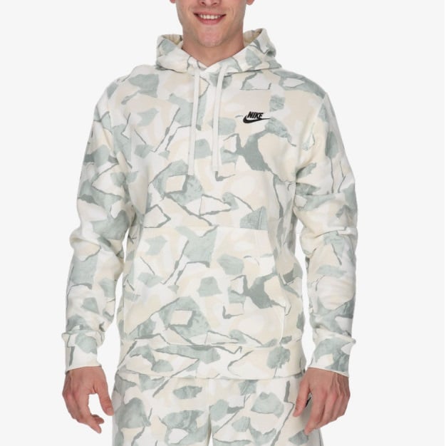 Felpa Con Cappuccio Uomo M NK Club BB PO, Stile Sportivo E Casual, Vestibilità Comoda