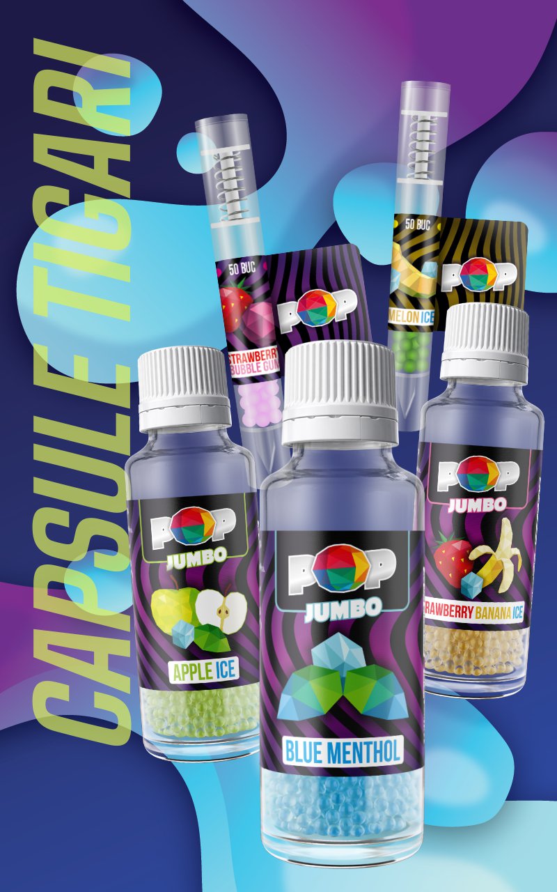 CAPSULE AROMATIZANTE PENTRU TIGARI