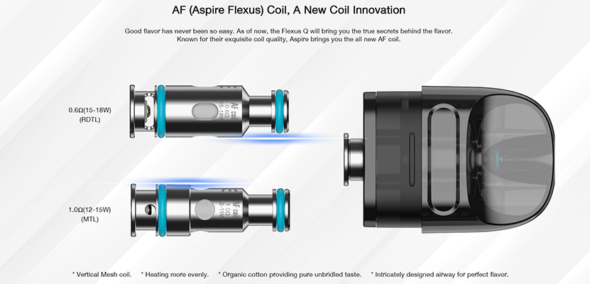Aspire Flexus Coils