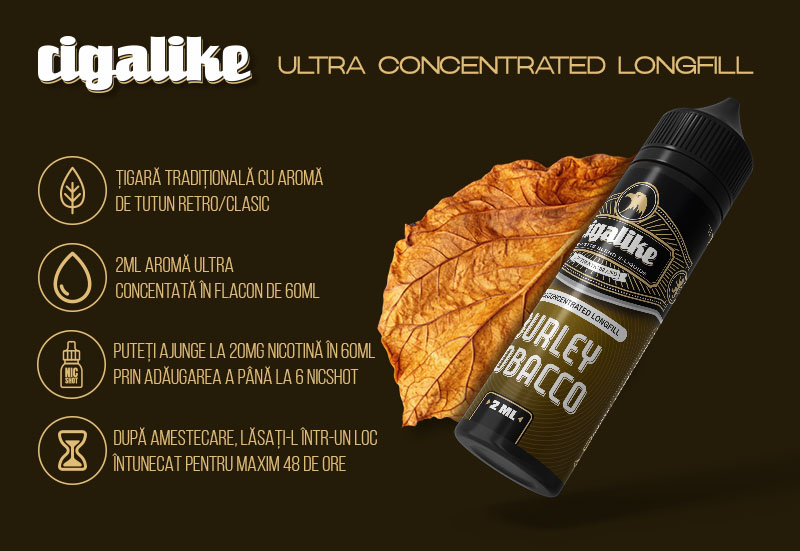 CIGALIKE Burley Tobacco