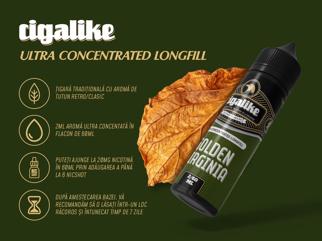 CIGALIKE Golden Virginia