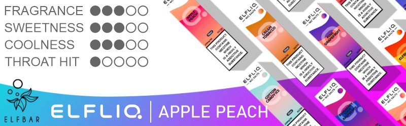 ELFLIQ Apple Peach