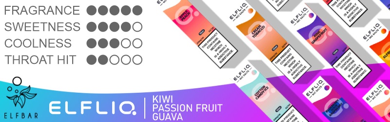 ELFLIQ Kiwi Passion Fruit Guava