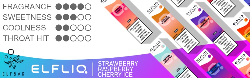 ELFLIQ Strawberry Raspberry Cherry Ice