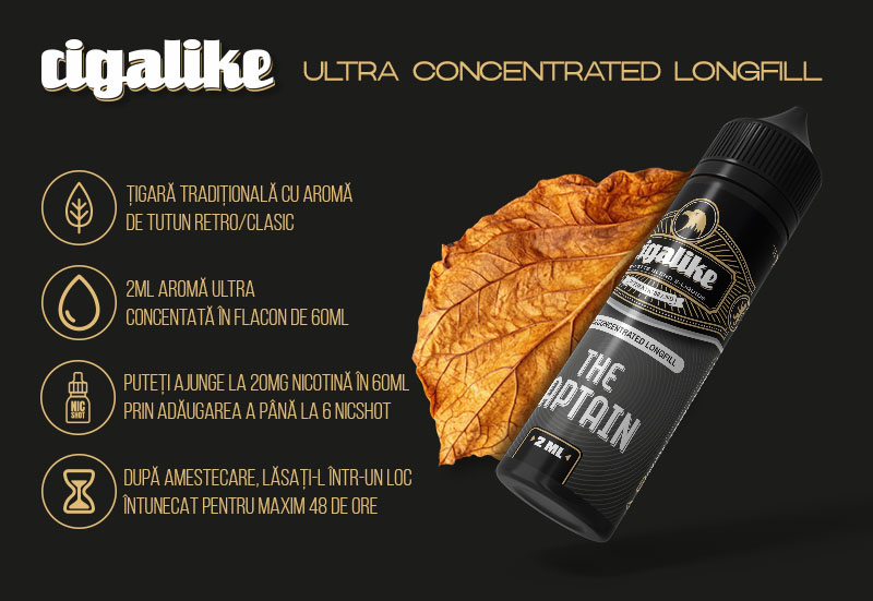 CIGALIKE The Captain