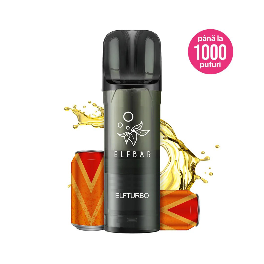 Cartus Elf Bar ELFA PRO V2, 1000 Pufuri, 20mg, Elfturbo [2]