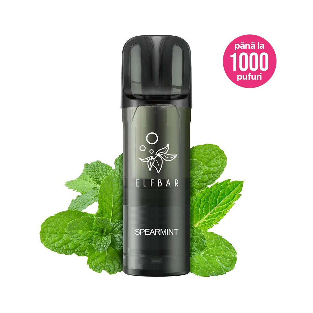 Cartus Elf Bar ELFA PRO V2, 1000 Pufuri, 20mg, Spearmint [2]