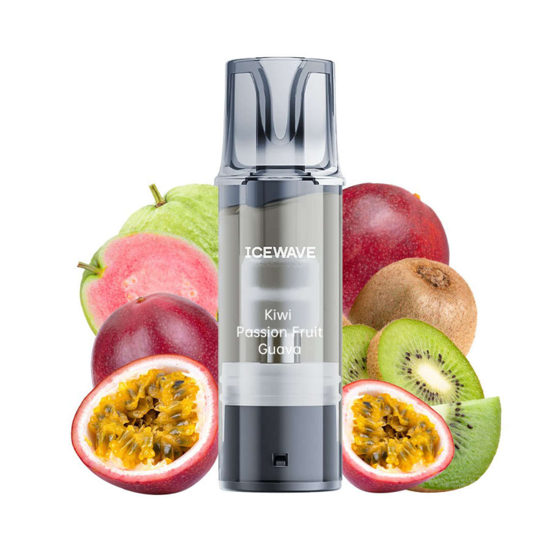 Cartus Icewave E1, 2ml, 20mg - Kiwi Passion Fruit Guava [2]