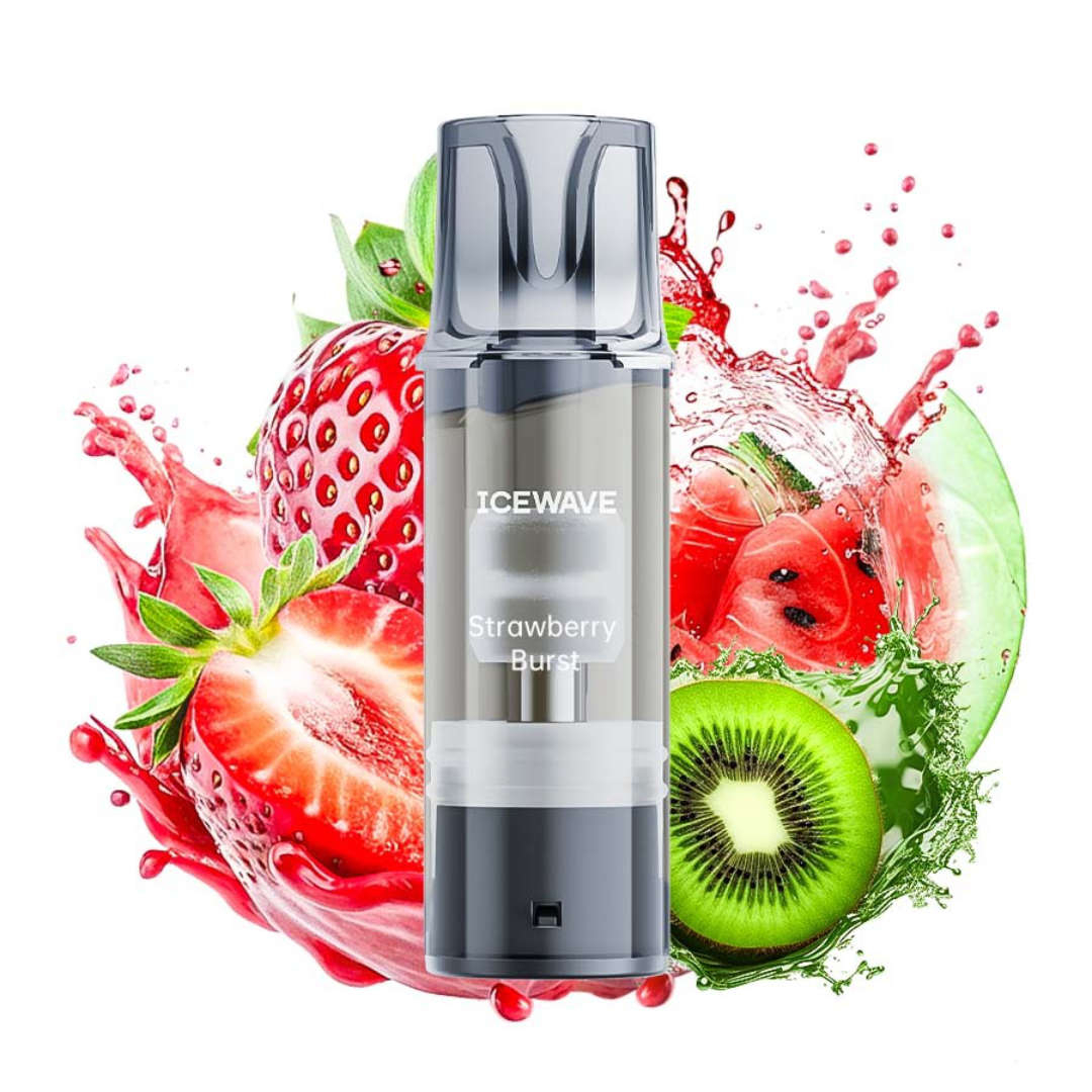 Cartus Icewave E1, 2ml, 20mg - Strawberry Burst [2]