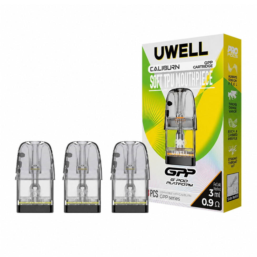 Cartus Uwell CALIBURN GPP v2 (ALPHA), Side-Fill, 3ml - 0.9Ω [2]