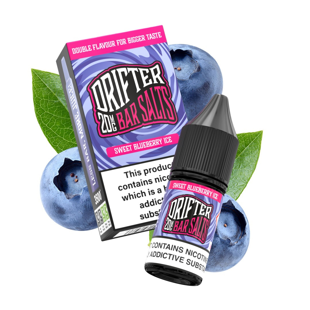 DRIFTER Bar Salts - Sweet Blueberry Ice, 20mg, 10ml [2]