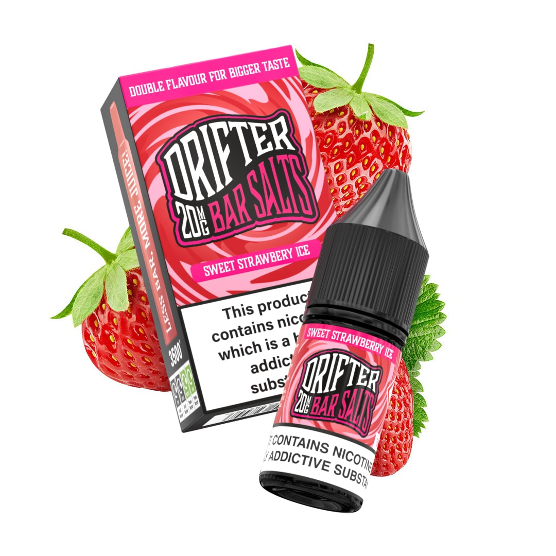 DRIFTER Bar Salts - Sweet Strawberry Ice, 20mg, 10ml [2]