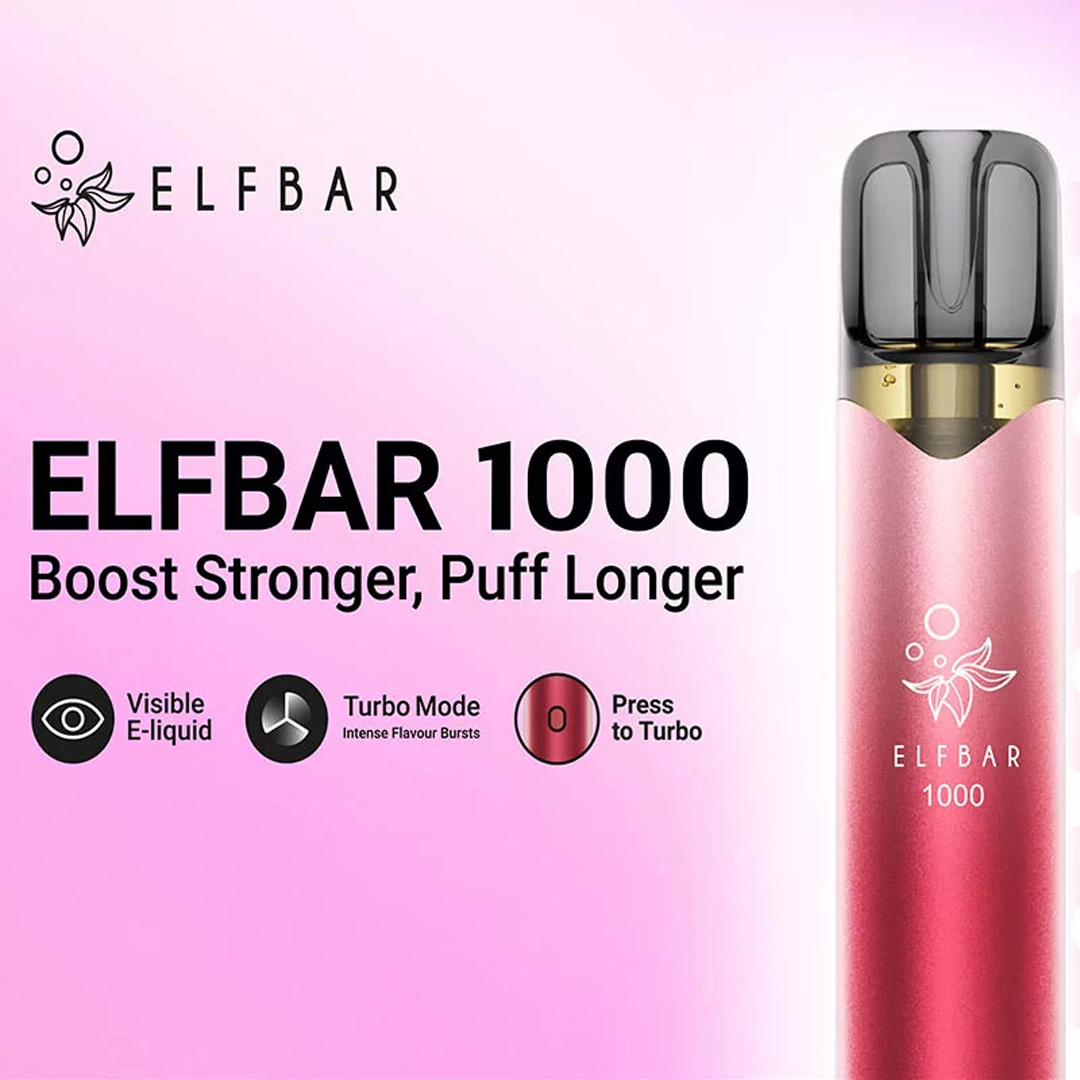 Elf Bar 1000 pufuri 20mg - Blueberry Sour Raspberry [3]