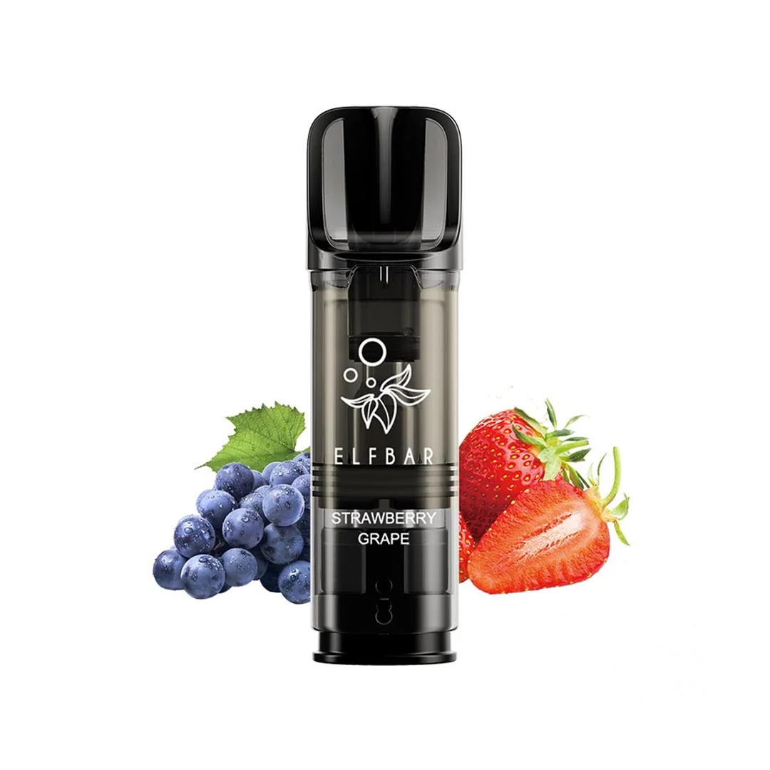 Cartuse Elf Bar ELFA Pro 600 Puff Set 2 - Strawberry Grape [2]
