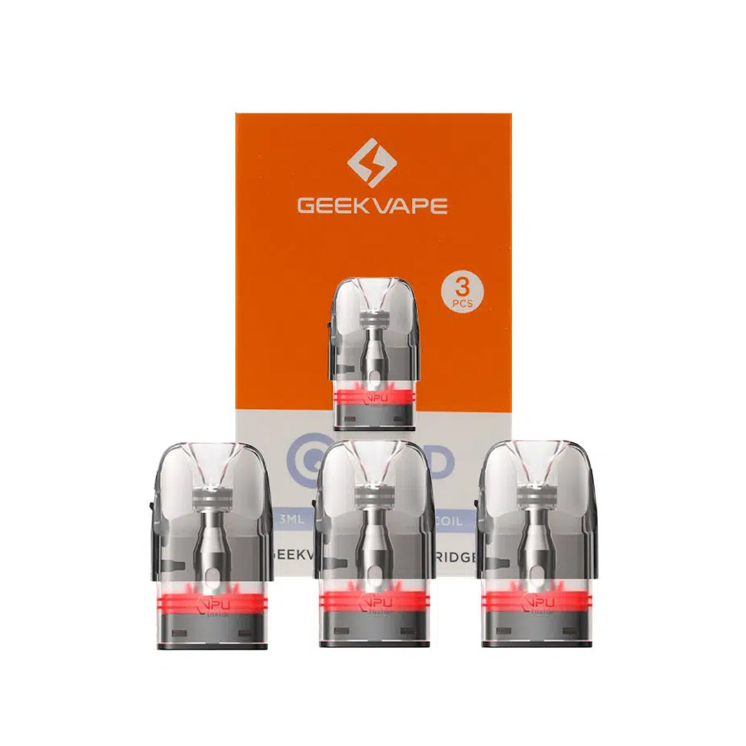 GeekVape Q Pod, 3ml, Side-Fill Cartus - 0.6Ω [2]